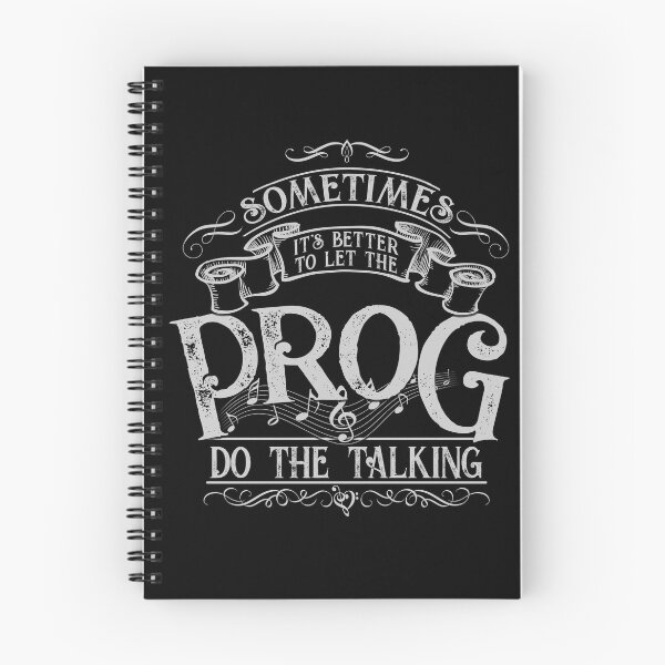 Item preview, Deje que el PROG hable | Tinta blanca designed and sold by ProfThropp.