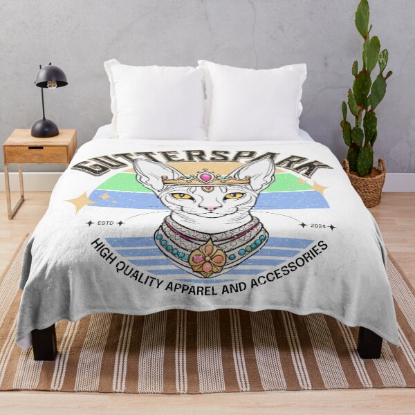 Item preview, Gutterspark series - devon rex cat designed and sold by VariousGoodies.