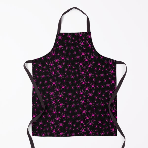 Item preview, hot pink spider pattern designed and sold by frauenbrauen.