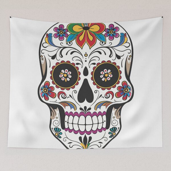 Item preview, Day of the Dead Skull 253 designed and sold by AstroRisq.
