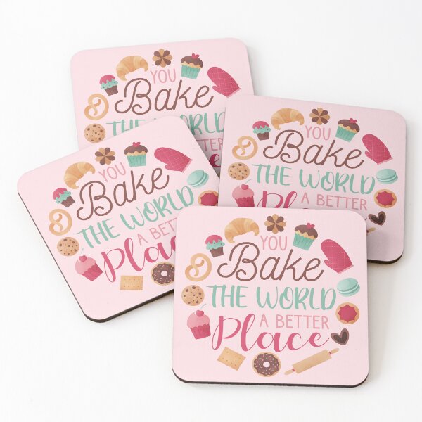 Item preview, You Bake the World a Better Place designed and sold by HeySpiritAnimal.
