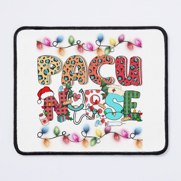 Item preview, PACU Nurse Post Anesthesia Care Unit Christmas PACU Nurse designed and sold by ZANNIX.