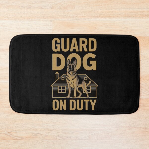 Item preview, Guard Dog on Duty: german shepherd design designed and sold by Davideus.