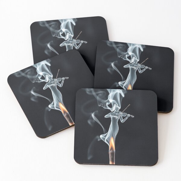 Item preview, Violinist in Smoke and Fire designed and sold by chamadesigner.