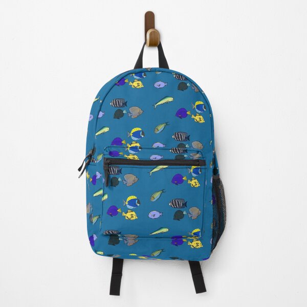 Vista previa del artículo con la obra «Peces tropicales del océano», diseñado y vendido por Leapingdoe.