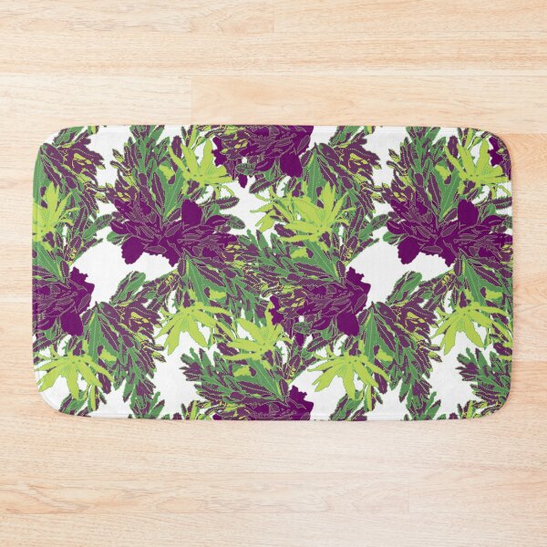 Item preview, Green-White Banksia Leaves - Crisp Winter Flora Art Print, Blue Mountains Inspired designed and sold by Jay Dee Dearness.