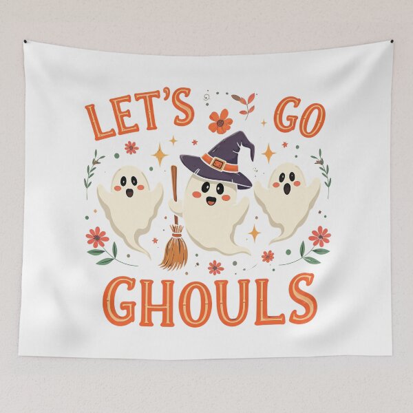 Item preview, Let's Go Ghouls Funny Halloween designed and sold by HeeShirt.