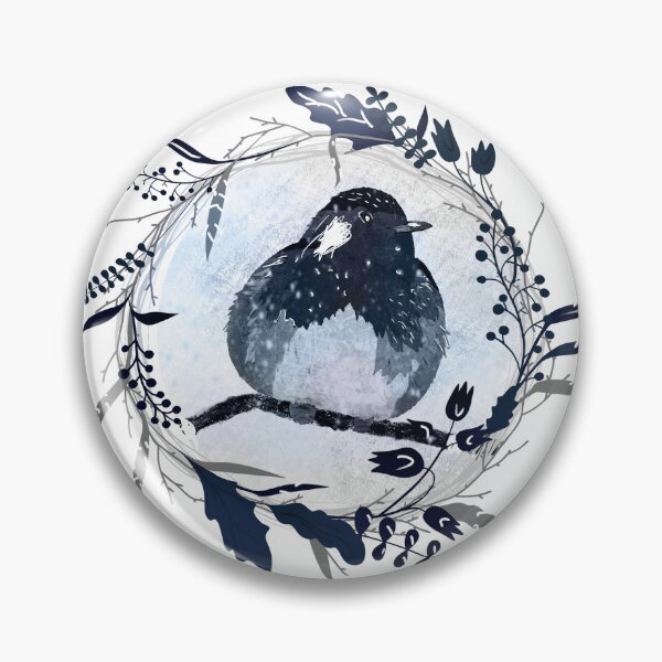 Item preview, Christmas card bleu bird designed and sold by eric  Cygne.