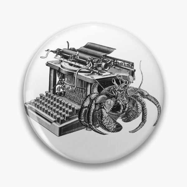 Item preview, Hermit Crab Typewriter designed and sold by JACK SHOEGAZER.