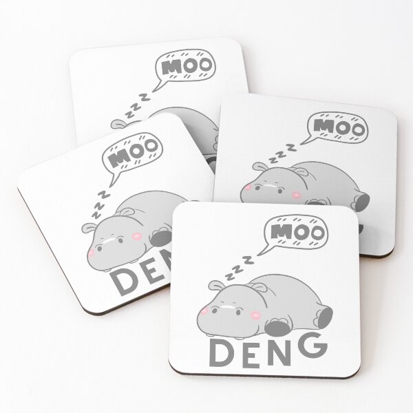 Item preview,   moo deng  stickers designed and sold by Dreams  come true.