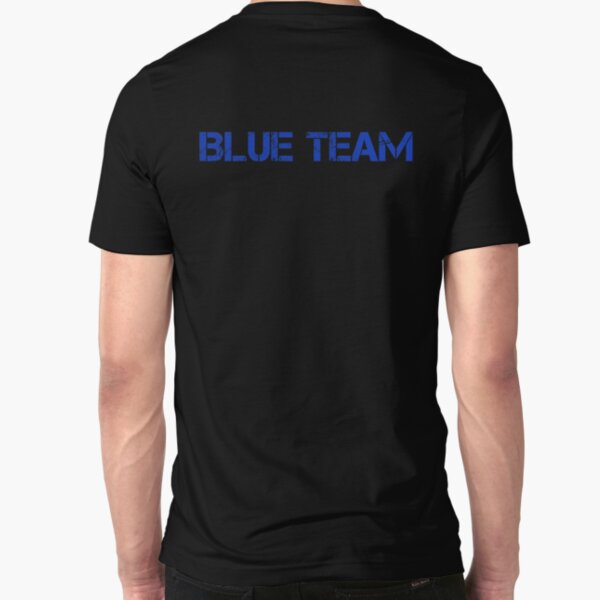 Cyber Security Blue Team Slim Fit T-Shirt