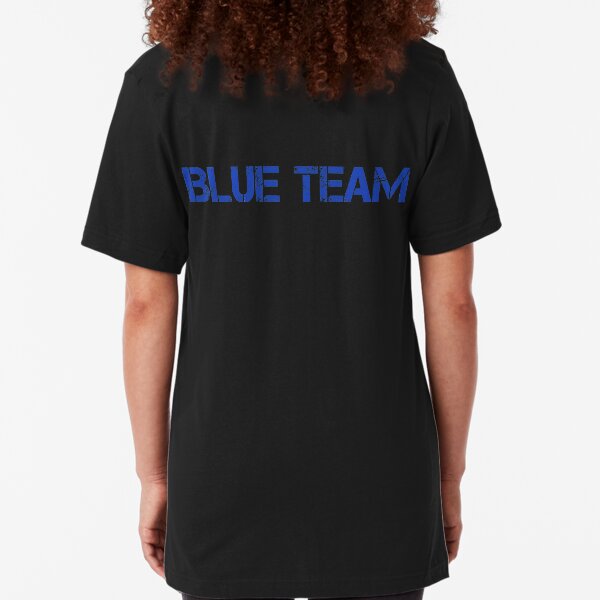 Cyber Security Blue Team Slim Fit T-Shirt