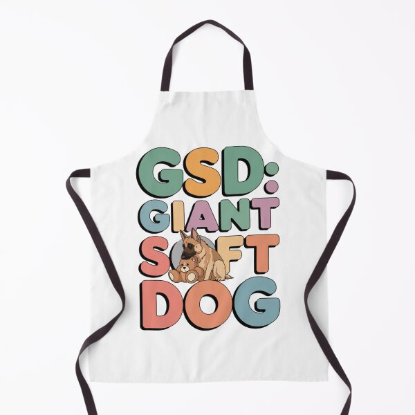 Item preview, Cute german sheperd artwork. GSD: Giant Soft Dog designed and sold by Davideus.