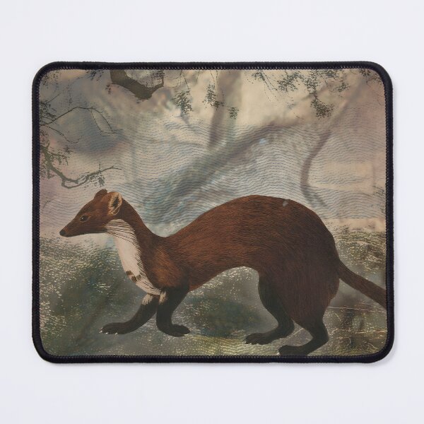 Item preview, Marten Forest Wildlife Predator designed and sold by SoulscapeStudio.