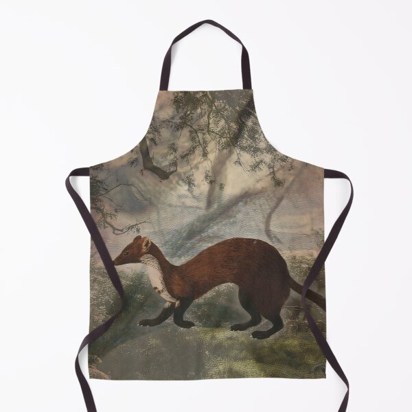 Item preview, Marten Forest Wildlife Predator designed and sold by SoulscapeStudio.