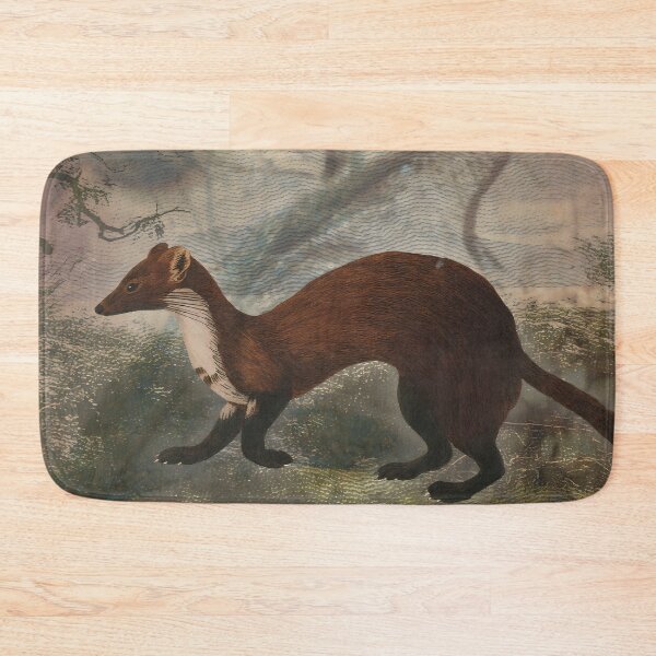 Item preview, Marten Forest Wildlife Predator designed and sold by SoulscapeStudio.