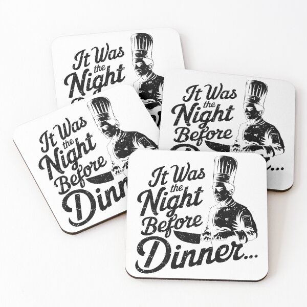 Item preview, It Was The Night Before Dinner designed and sold by Angry Swan Designs.