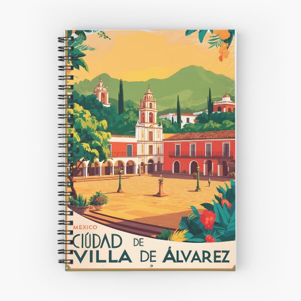 Artikelvorschau, Ciudad de Villa de Alvarez Colima Mexiko Vintage Reisetourismus  entworfen und verkauft von TravelersGems.