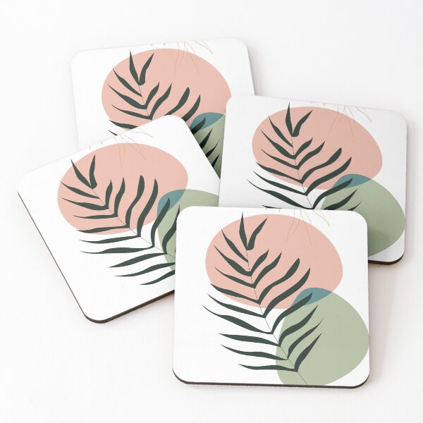 Item preview, Minimalist Botanical Illustration with Geometric Shapes designed and sold by elhamart.