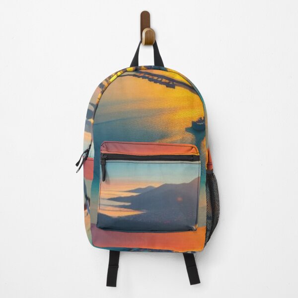 Item preview, Sunset Flight Over Coastal Aquaculture designed and sold by Soujji-Designs.