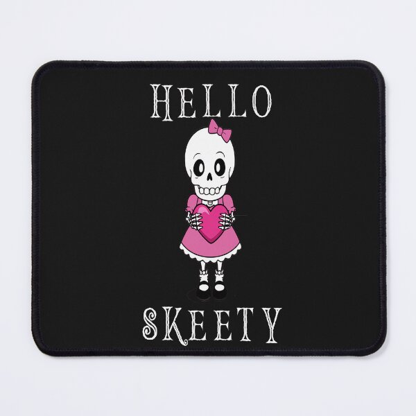 Item preview, Hello Skeetty – Adorably Spooky Halloween Skeleton designed and sold by MD2Graphics.