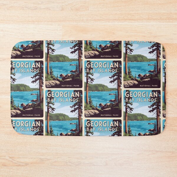 Item preview, Georgian Bay Islands National Park Canada Vintage Travel Tourism  designed and sold by TravelersGems.