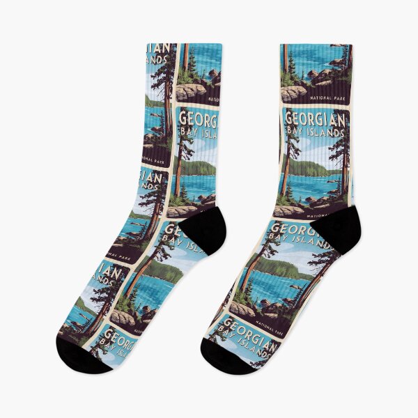 Item preview, Georgian Bay Islands National Park Canada Vintage Travel Tourism  designed and sold by TravelersGems.