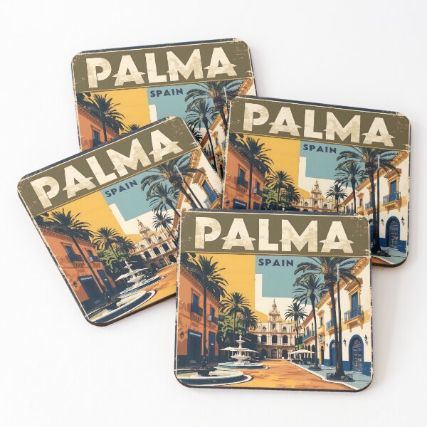 Item preview, Palma Spain Vintage Travel Tourism designed and sold by TravelersGems.
