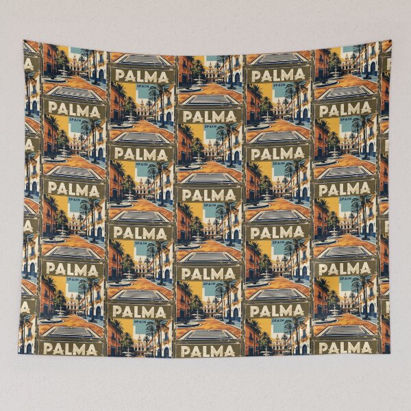 Item preview, Palma Spain Vintage Travel Tourism designed and sold by TravelersGems.