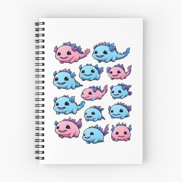Item preview, Playful Axolotl Creatures designed and sold by RetroPop23.
