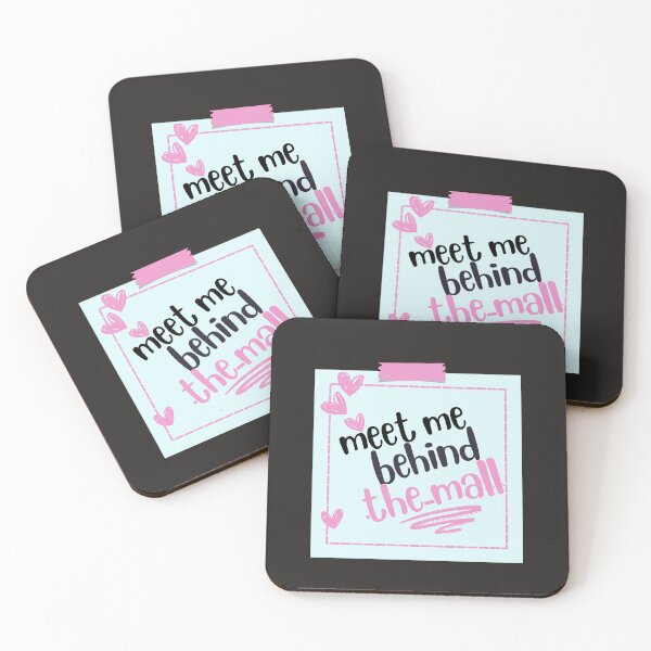 Item preview, Meet me Behind the Mall, Folklore Sticker designed and sold by MyVioletSkies.