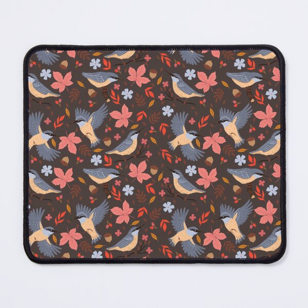 Item preview, Nuthatches in autumn designed and sold by OtterFactory.
