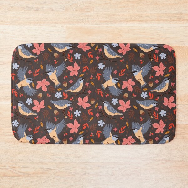 Item preview, Nuthatches in autumn designed and sold by OtterFactory.