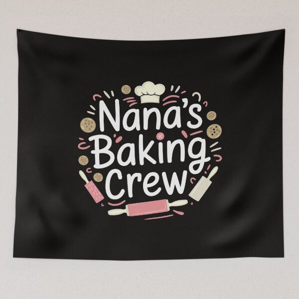 Item preview, Proud Nana - Nana's Baking Crew - Perfect for proud grandmothers who want to show their endless love for their grandkids. designed and sold by Zyziowsky.