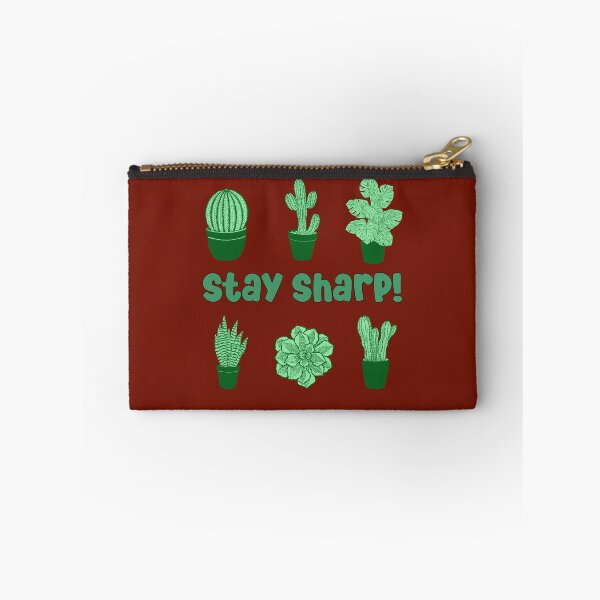 Item preview, cactus desert succulent cacti plant lover stay sharp pattern designed and sold by DesignYourWaystore.