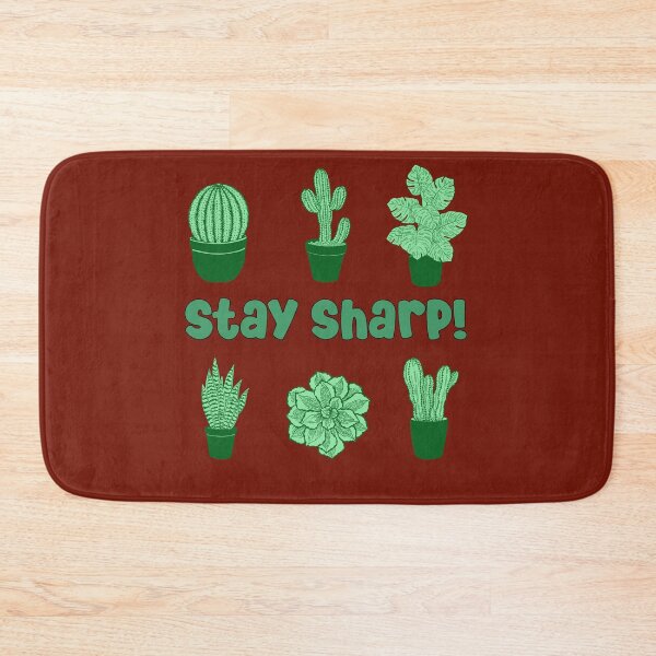 Item preview, cactus desert succulent cacti plant lover stay sharp pattern designed and sold by DesignYourWaystore.