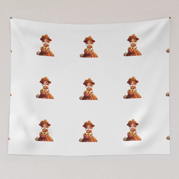 Item preview, The pumpkin and his queen invade Halloween designed and sold by DYROSSCREATIVA.