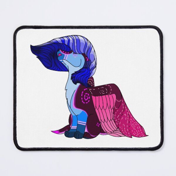 Item preview, Winged Wolfdog howling in the wind designed and sold by beckyhowling.