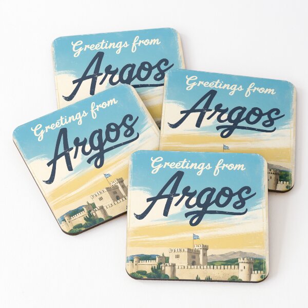 Item preview, Argos Peloponnese Greece Postcard Vintage Retro Travel Vintage designed and sold by TravelPostcardGems.
