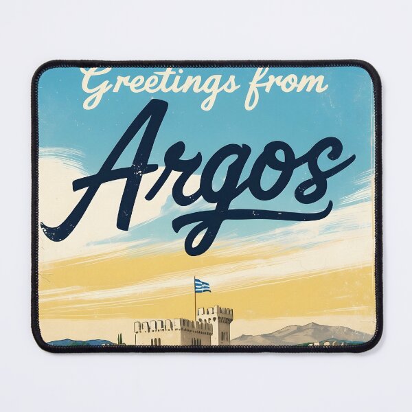 Item preview, Argos Peloponnese Greece Postcard Vintage Retro Travel Vintage designed and sold by TravelPostcardGems.