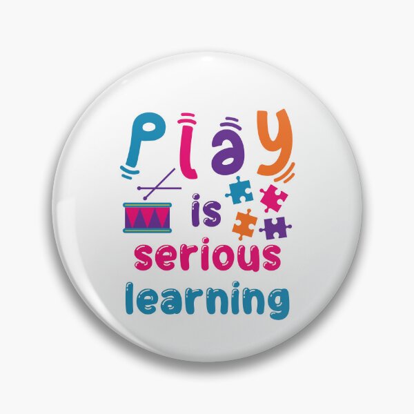 Item preview, Play Is Serious Learning Preschool Pre-K Kindergarten Teacher designed and sold by jaygo.