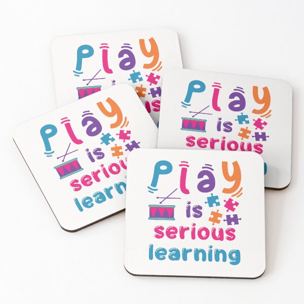 Item preview, Play Is Serious Learning Preschool Pre-K Kindergarten Teacher designed and sold by jaygo.