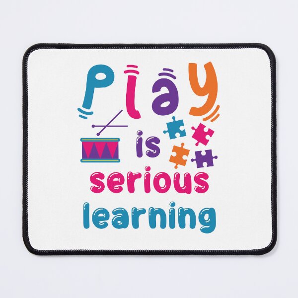 Item preview, Play Is Serious Learning Preschool Pre-K Kindergarten Teacher designed and sold by jaygo.