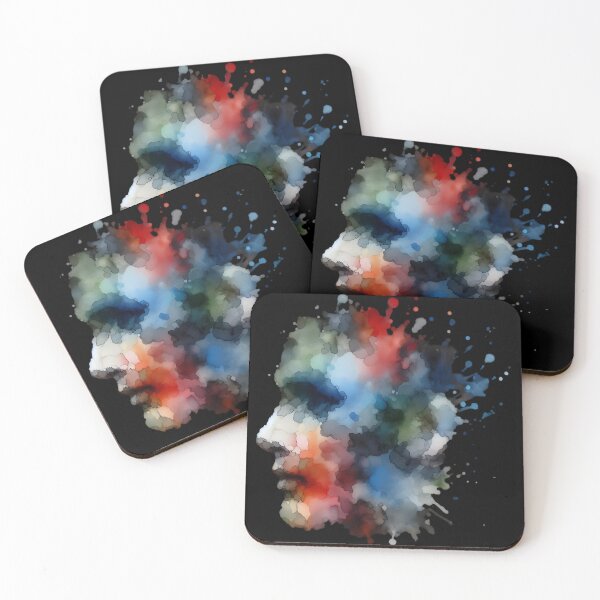 Item preview,  Abstract Watercolor Human Profile designed and sold by pumsquare.