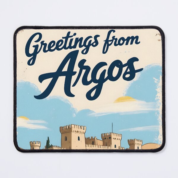 Item preview, Argos Peloponnese Greece Postcard Vintage Retro Travel Vintage designed and sold by TravelPostcardGems.