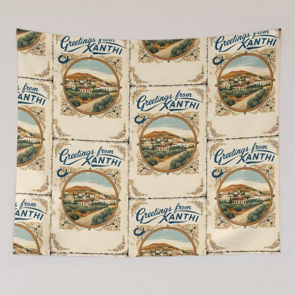 Item preview, Xanthi Eastern Macedonia and Thrace Greece Postcard Vintage Retro Travel Vintage designed and sold by TravelPostcardGems.