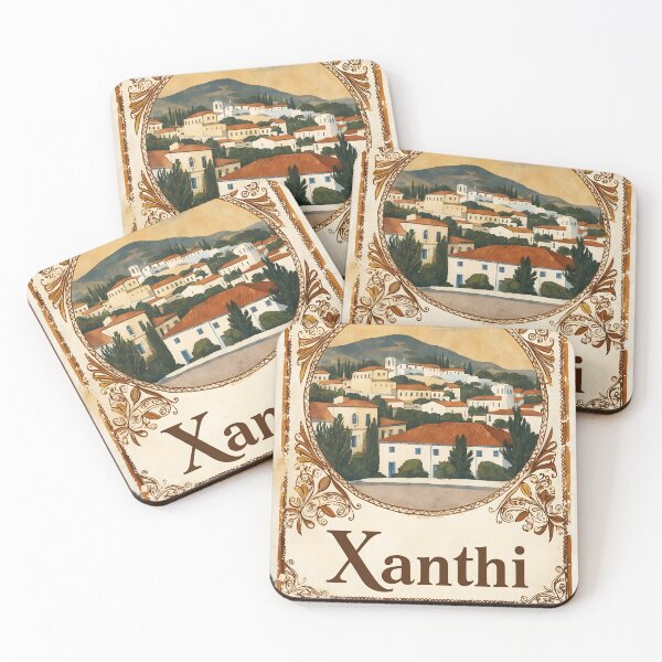 Item preview, Xanthi Greece Postcard Vintage Retro Travel Vintage designed and sold by TravelPostcardGems.