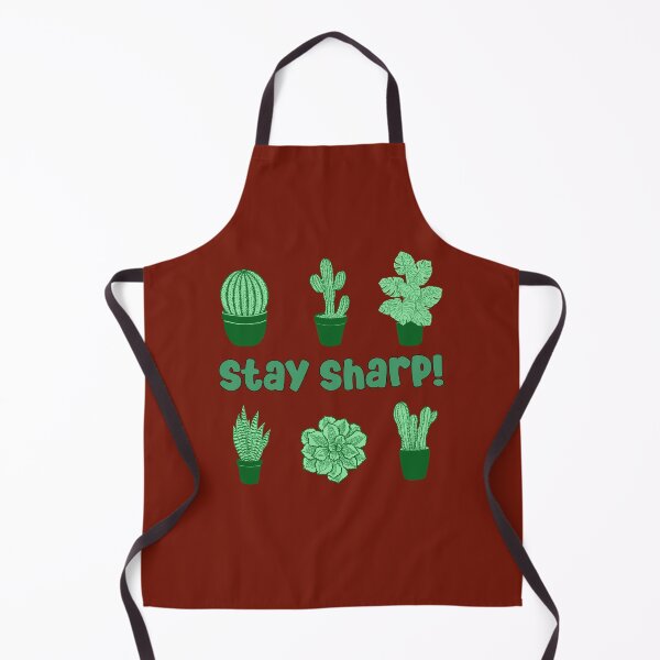 Item preview, cactus desert succulent cacti plant lover stay sharp pattern designed and sold by DesignYourWaystore.