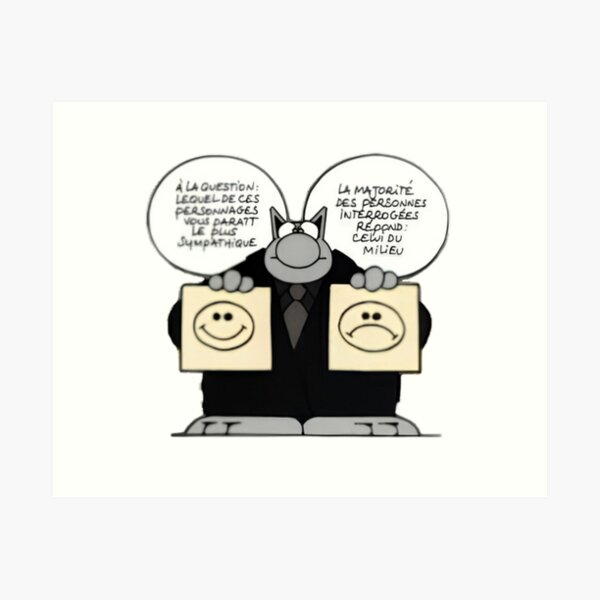 Aperçu de l'œuvre le chat absurde créée et vendue par cyrille1968.