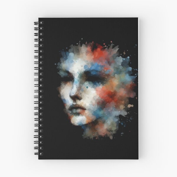 Item preview, Abstract Watercolor Face Portrait designed and sold by pumsquare.